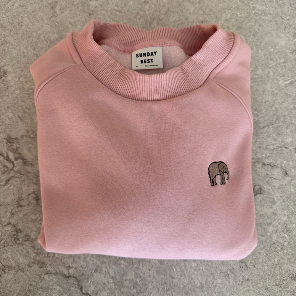 Aritzia Sunday Best Blush Pink Pullover